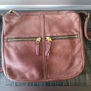 Fossil Vintage Leather Crossbody Bag